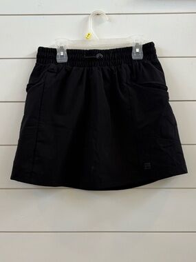 Avalanche Black Women's Athletic Skort